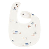 Set de Baberos 3pc Perritos Azul